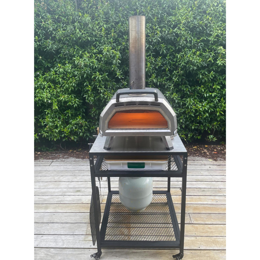 Mobile Pizza Oven Table