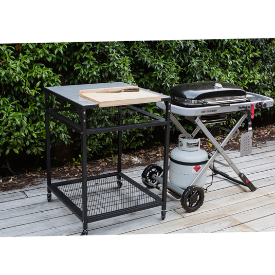Mobile Pizza Oven Table